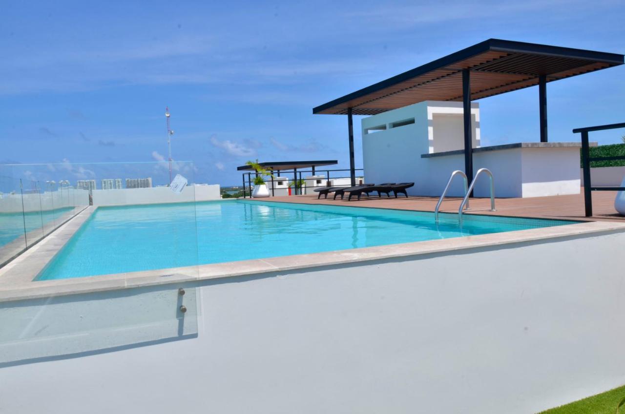 Takh Sea View Apartment Cancún Exterior foto